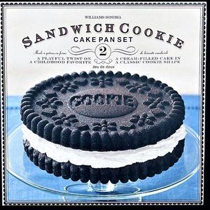 Williams Sonoma sandwich cookie cake pan set